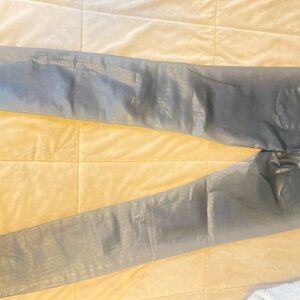 Zara black leather pants